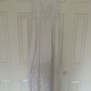 Madewell White cotton Maxi Dress